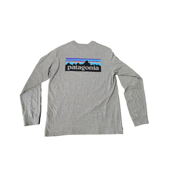 Patagonia Shirt Men's Size M | Gray Long Sleeve Crew Neck, Regular Fit, RN#51884 - Picture 9 of 9
